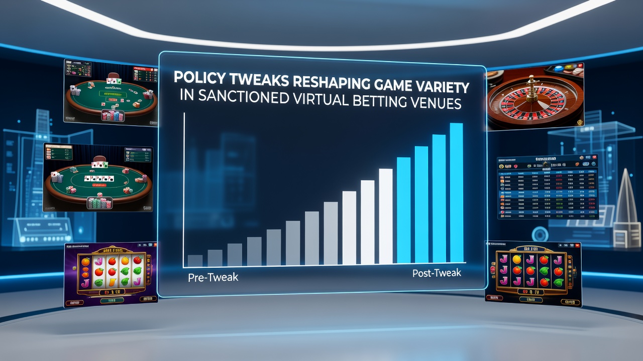 Regulatory documents outlining adjustments to game approval processes in licensed online betting environments